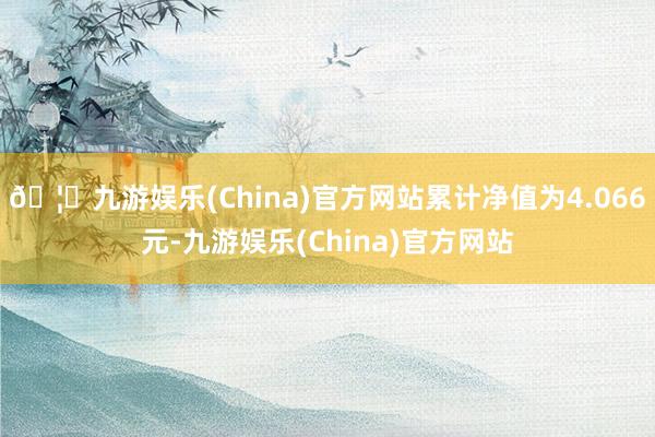 🦄九游娱乐(China)官方网站累计净值为4.066元-九游娱乐(China)官方网站