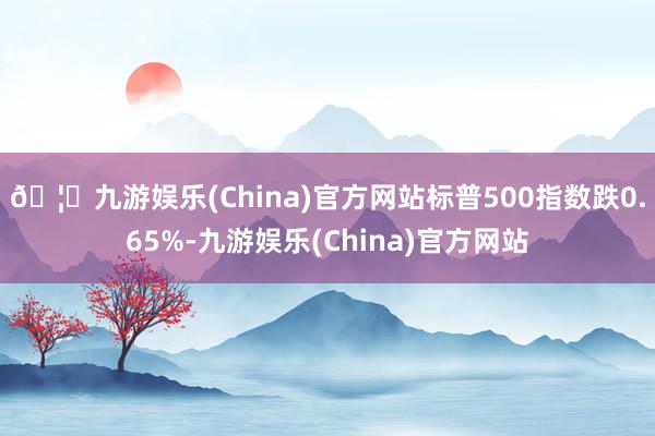 🦄九游娱乐(China)官方网站标普500指数跌0.65%-九游娱乐(China)官方网站