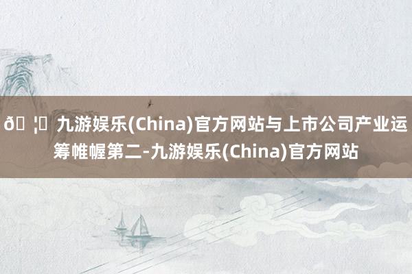 🦄九游娱乐(China)官方网站与上市公司产业运筹帷幄第二-九游娱乐(China)官方网站