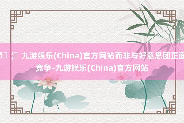 🦄九游娱乐(China)官方网站而非与好意思团正面竞争-九游娱乐(China)官方网站
