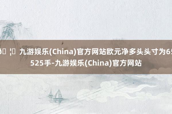 🦄九游娱乐(China)官方网站欧元净多头头寸为65525手-九游娱乐(China)官方网站
